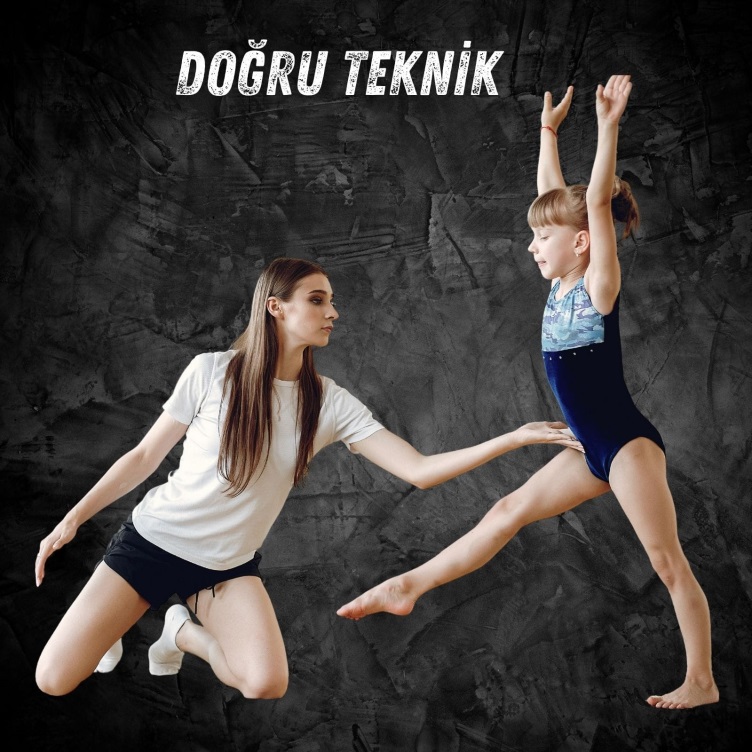 Ataşehir artistik cimnastik dersi, alet çalışması